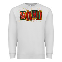 Dove Grey mini christmas Premium Sweatshirt - FaDigitalArtStudio