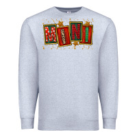 Heather Grey mini christmas Premium Sweatshirt - FaDigitalArtStudio