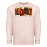 Pale Pink mini christmas Premium Sweatshirt - FaDigitalArtStudio
