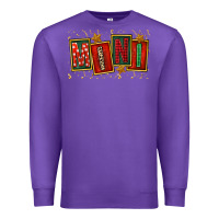 Purple mini christmas Premium Sweatshirt - FaDigitalArtStudio