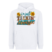 White i'm just talking tennessee Heavyweight Hoodie - HRA Design Shop