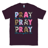 Plum pray on it pray over it pray throught it Classic Tee - texasbilliewilder