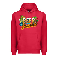 Cardinal Beer and sunshine Premium Hoodie - NancyCooperArtShop