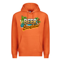 Carrot Beer and sunshine Premium Hoodie - NancyCooperArtShop