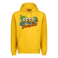 Lemon Beer and sunshine Premium Hoodie - NancyCooperArtShop