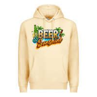 Pina Colada Beer and sunshine Premium Hoodie - NancyCooperArtShop