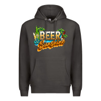 Smoke Beer and sunshine Premium Hoodie - NancyCooperArtShop