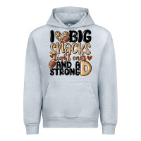 Heather Grey i love big sacks tight ends and a strong d Urban Hoodie - MaliasSmallBusiness