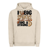 Pigment French Oak i love big sacks tight ends and a strong d Urban Hoodie - MaliasSmallBusiness