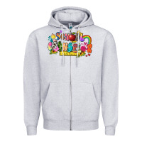 Heather Grey school counselor Zipper Hoodie - Zillion Design Studio