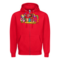 Red school counselor Zipper Hoodie - Zillion Design Studio