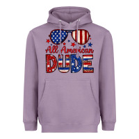 Lavender All American dude Heavyweight Hoodie - Neo Western