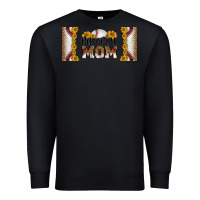 Black leopard baseball mom 16oz libbey glass Premium Sweatshirt - HRA Design Shop