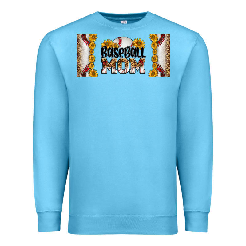 Leopard Baseball Mom 16oz Libbey Glass Premium Sweatshirt by HRA Design Shop | Teevron