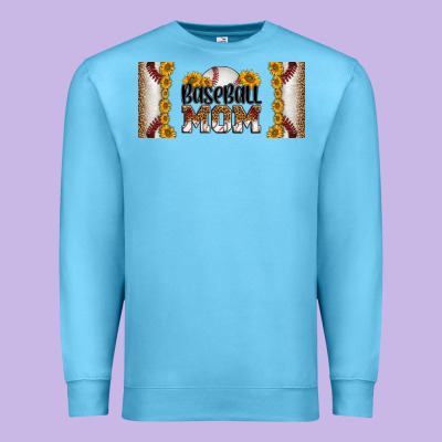 Leopard Baseball Mom 16oz Libbey Glass Premium Sweatshirt Designed By Hra Design Shop