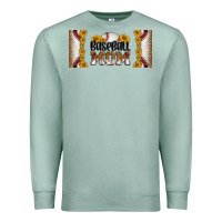 Seafoam leopard baseball mom 16oz libbey glass Premium Sweatshirt - HRA Design Shop