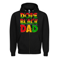 Black dope black dad with stars Zipper Hoodie - texasbilliewilder