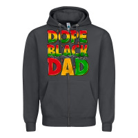 Smoke dope black dad with stars Zipper Hoodie - texasbilliewilder
