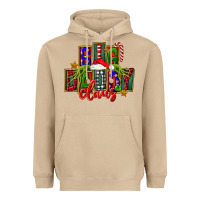 Mushroom Christmas big daddy claus Heavyweight Hoodie - FaDigitalArtStudio