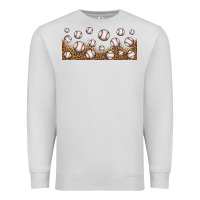Dove Grey leopard baseball 16oz libbey glass Premium Sweatshirt - HRA Design Shop