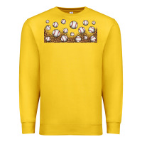 Lemon leopard baseball 16oz libbey glass Premium Sweatshirt - HRA Design Shop