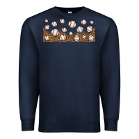 Navy leopard baseball 16oz libbey glass Premium Sweatshirt - HRA Design Shop