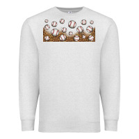 Oatmeal Heather leopard baseball 16oz libbey glass Premium Sweatshirt - HRA Design Shop