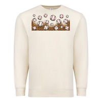 Sandshell leopard baseball 16oz libbey glass Premium Sweatshirt - HRA Design Shop