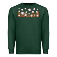 Sports Green leopard baseball 16oz libbey glass Premium Sweatshirt - HRA Design Shop