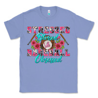Colony Blue stressed blessed & baseball obsessed Classic Tee - BundleAndBundleShop