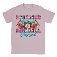 Lilac stressed blessed & baseball obsessed Classic Tee - BundleAndBundleShop