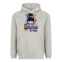 Moon Dust All American Babe 4th of July Heavyweight Hoodie - CowGirlArtShop