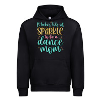 Black it takes lots of sparkle to be a dance mom Urban Hoodie - MaliasSmallBusiness