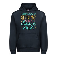 Navy it takes lots of sparkle to be a dance mom Urban Hoodie - MaliasSmallBusiness