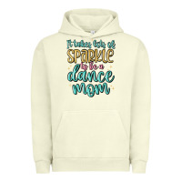 Pigment Pistachio it takes lots of sparkle to be a dance mom Urban Hoodie - MaliasSmallBusiness