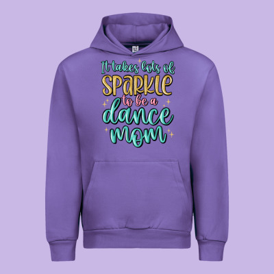 It Takes Lots Of Sparkle To Be A Dance Mom Urban Hoodie Designed By Maliassmallbusiness
