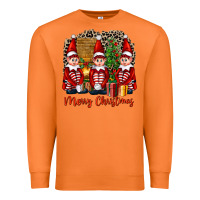 Carrot Merry christmas elfs Premium Sweatshirt - FaDigitalArtStudio