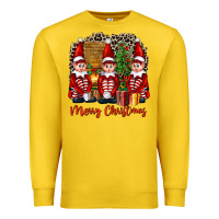 Lemon Merry christmas elfs Premium Sweatshirt - FaDigitalArtStudio