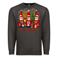 Smoke Merry christmas elfs Premium Sweatshirt - FaDigitalArtStudio