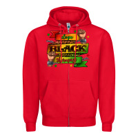 Red dope black therapist juneteenth Zipper Hoodie - texasbilliewilder