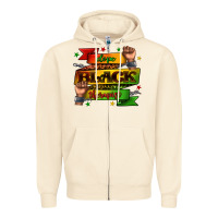 Sandshell dope black therapist juneteenth Zipper Hoodie - texasbilliewilder