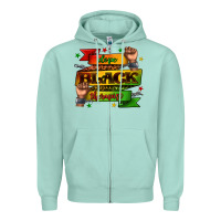 Seafoam dope black therapist juneteenth Zipper Hoodie - texasbilliewilder