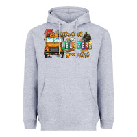 Heather Grey Student Delivery Specialist Heavyweight Hoodie - CowhideDigitalArt