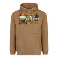 Toasted Coconut Student Delivery Specialist Heavyweight Hoodie - CowhideDigitalArt
