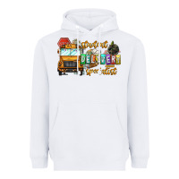 White Student Delivery Specialist Heavyweight Hoodie - CowhideDigitalArt