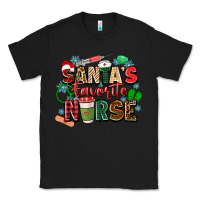 Black santa's favorite nurse Classic Tee - Zillion Design Studio