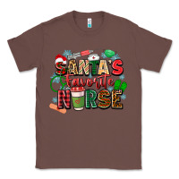 Chestnut santa's favorite nurse Classic Tee - Zillion Design Studio