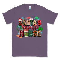 Lavender santa's favorite nurse Classic Tee - Zillion Design Studio