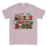 Lilac santa's favorite nurse Classic Tee - Zillion Design Studio