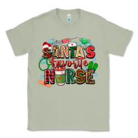 Matcha santa's favorite nurse Classic Tee - Zillion Design Studio